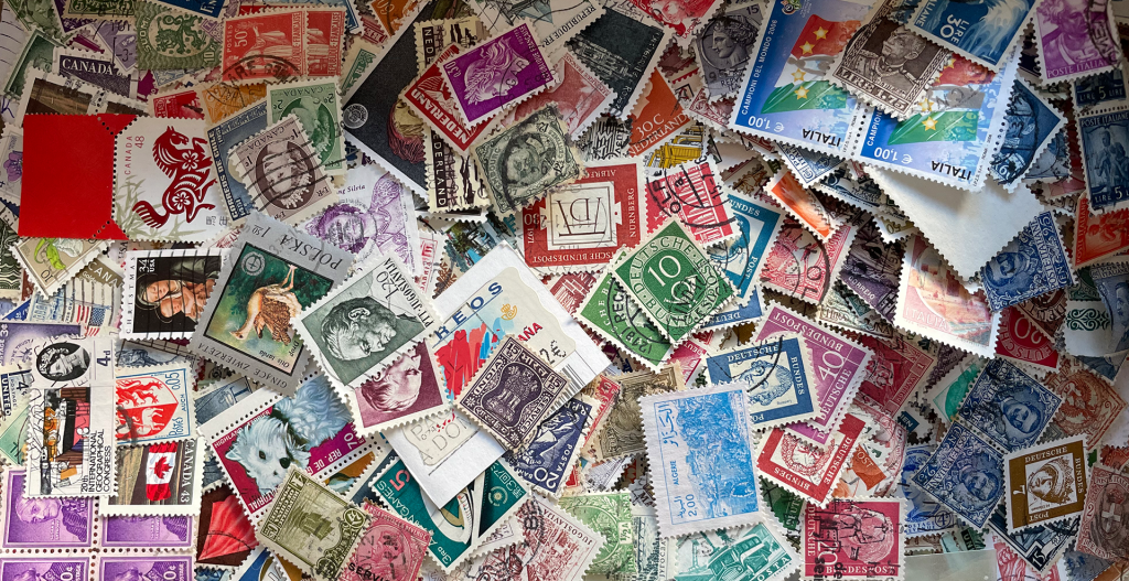 Briefmarken-Schachtel
